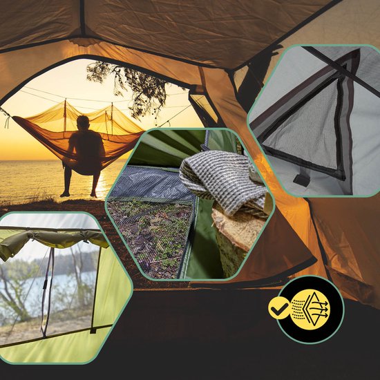 Lumaland Douche Tent 155X155X205Cm - Groen - 1 Persoons van Merkloos — afbeelding 5
