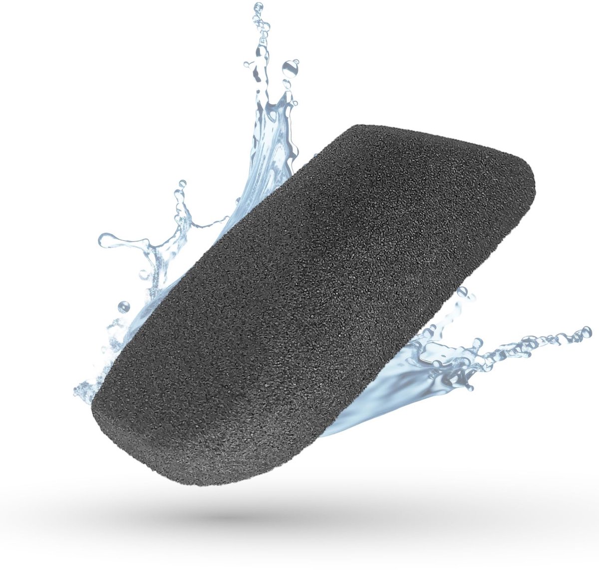 PUMICE SPA Elegance Puimspons – Zwart met Stijlvol Design
