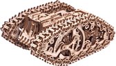 Wood Trick - Modelbouw 3D houten puzzel - Stoom tank - Steam tank (WDTK030) - 381 stuks - Geen lijm noch verf nodig!