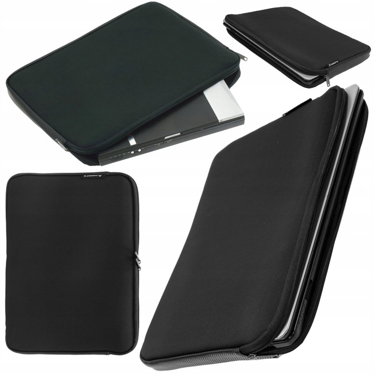 Universele Neopreen Sleeve voor 13-inch Netbook - Zwart