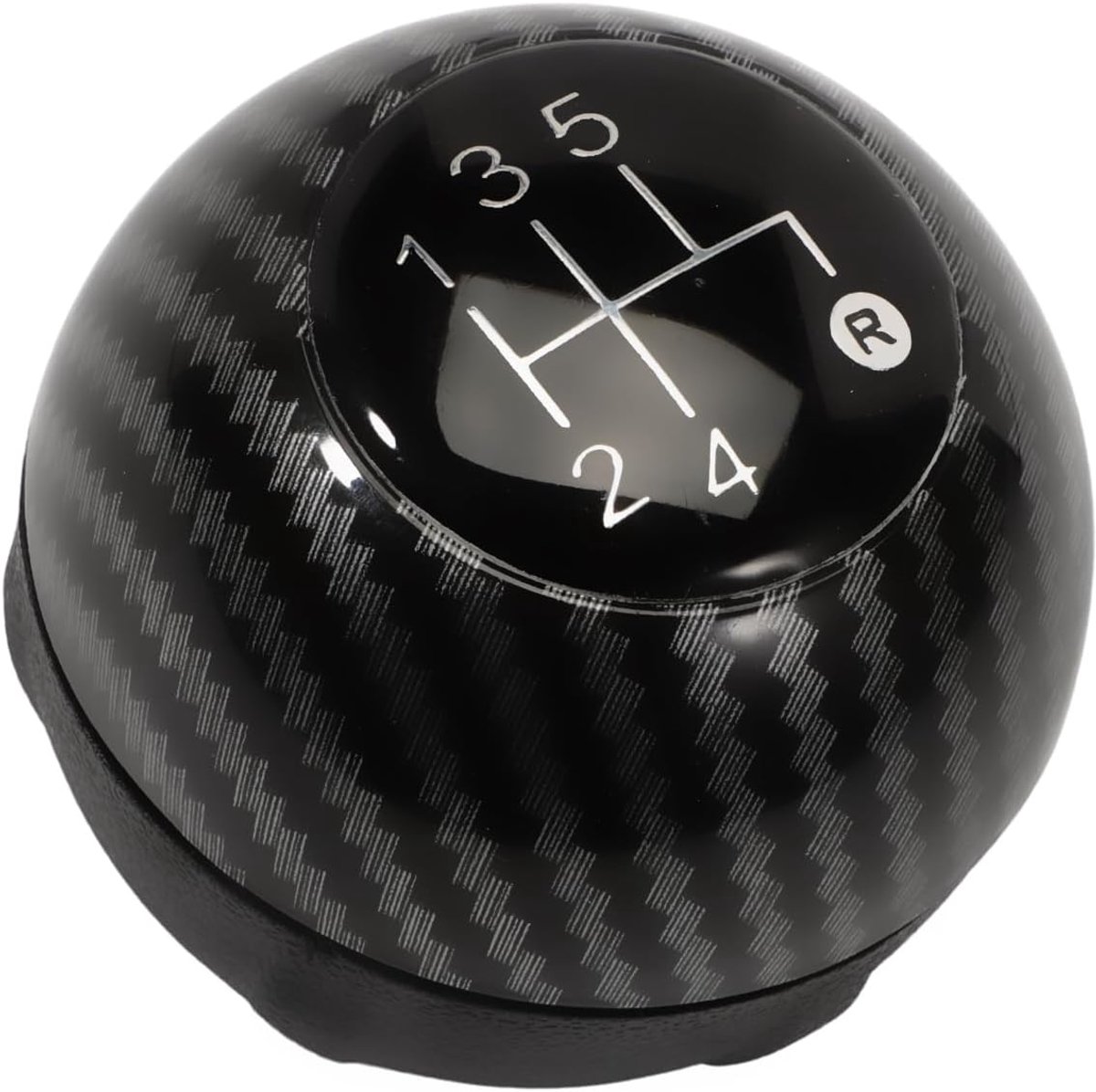 Versnellingspook 5-speed - sportief carbon design - robuuste ABS - perfecte pasvorm - ShopVlot