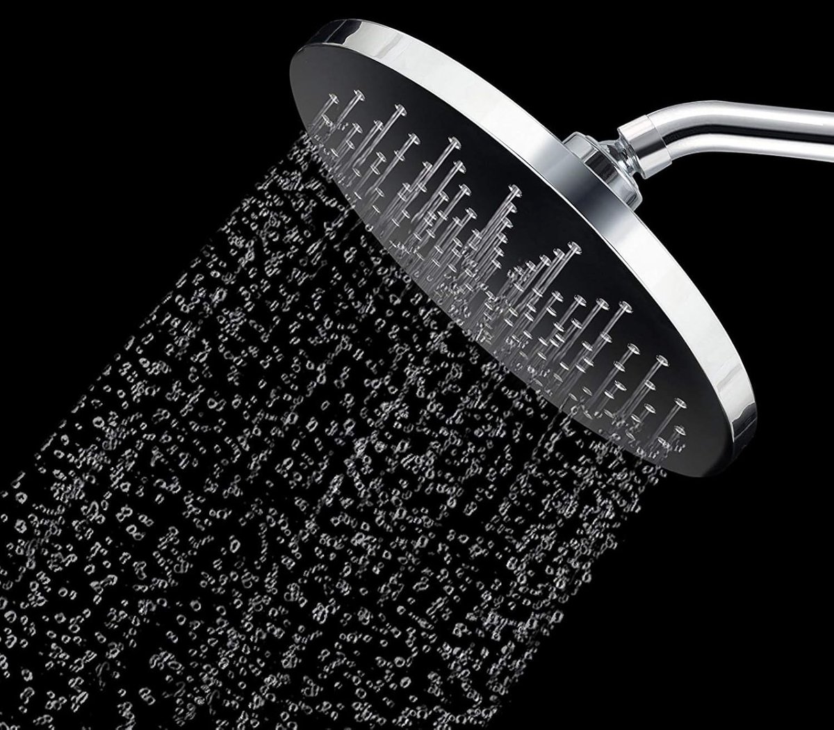 Douchekop 200mm - Chroom - Massagefunctie - Luxe spa-ervaring - ShopVlot