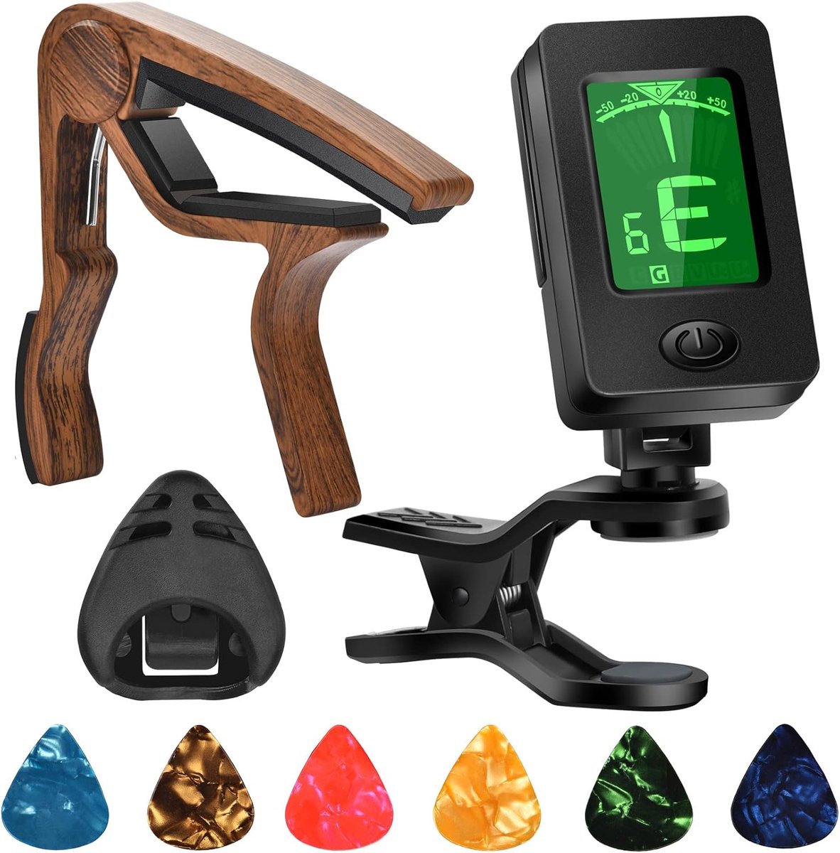 Guitar Tuner - Precisie Stemming - Soft Silicone Pad - Buzz-vrije Prestaties - ShopVlot