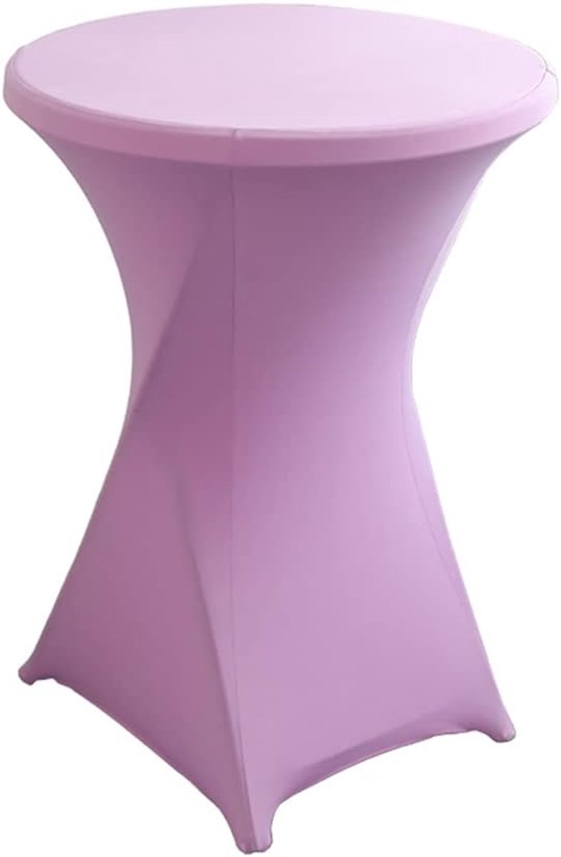 Bistrotafel Cover 80-85 cm - Elegant Stretch - Elastisch met 4 Voeten - Perfect voor Feesten - ShopVlot