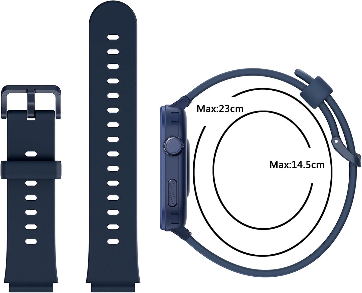 Sports Watch Strap - Geschikt voor jongens en meisjes - Vervangingsband - Comfortabel voor dagelijks gebruik - ShopVlot