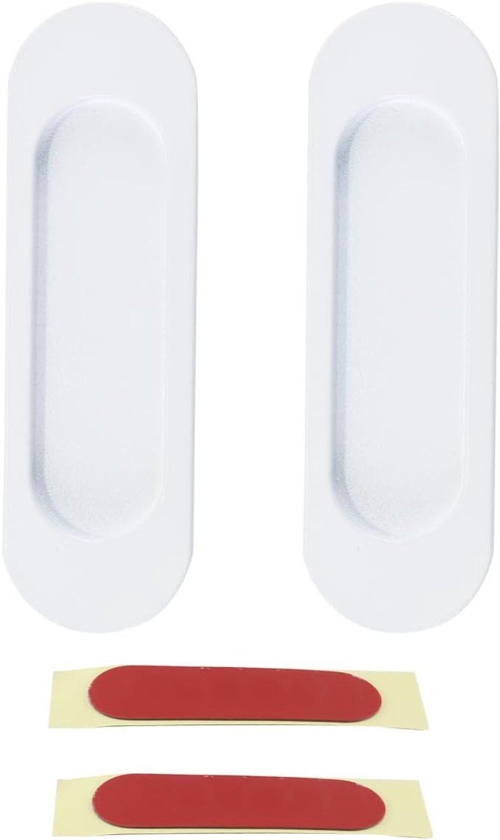 Deurhendel 100mm - Aluminiumlegering - Modern design - Ideaal voor schuifdeuren - SnelShoppen