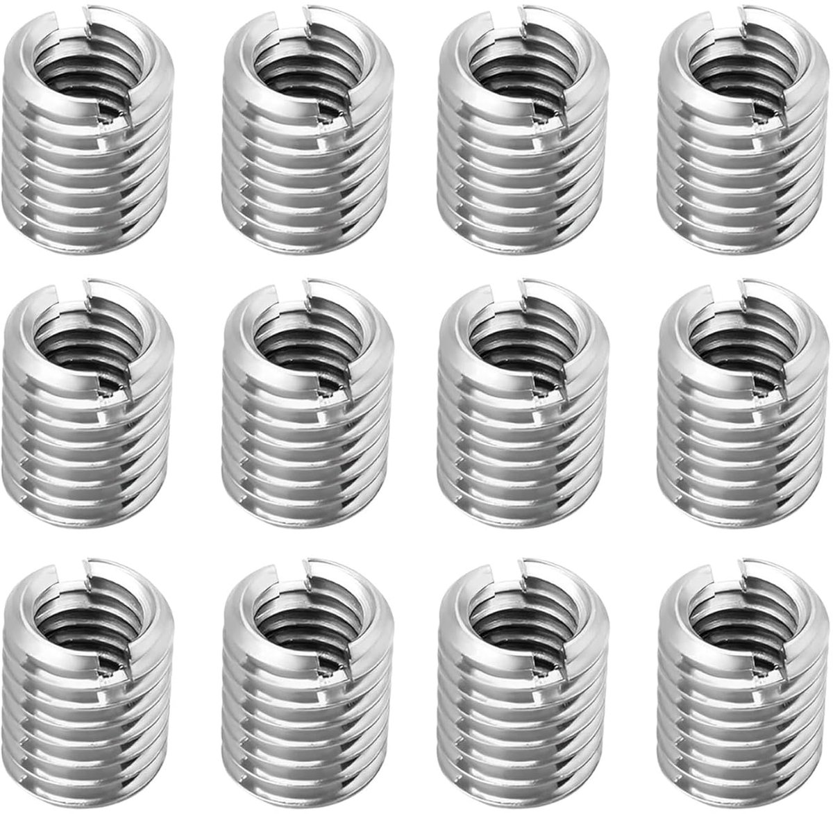 Draadinzet M12 naar M10 - 15 mm roestvast en duurzaam - Perfect voor meubelprojecten en reparaties - SnelShoppen