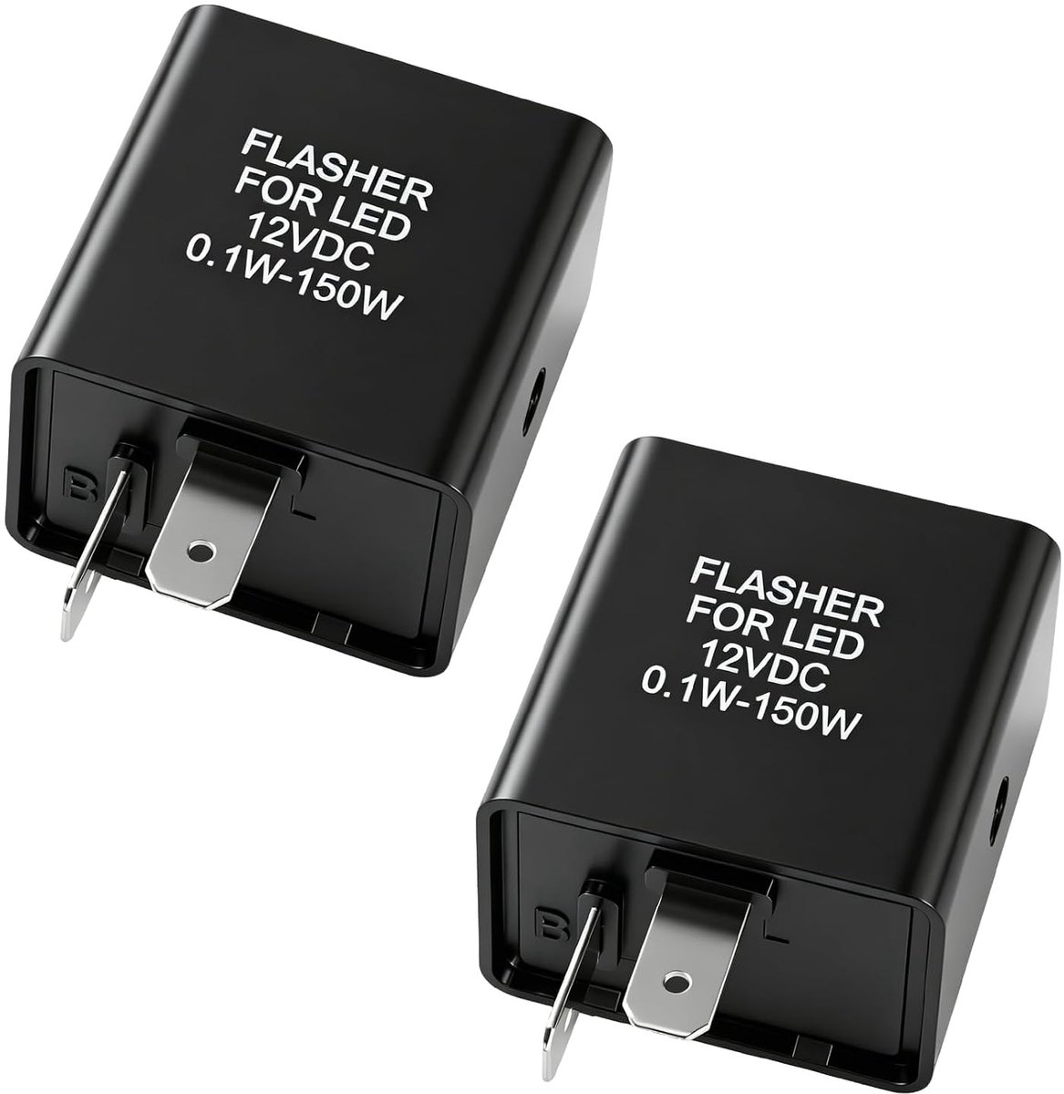 Knipperrelais 12 V - 2-polig - led-knipperrelais - onafhankelijk van belasting - m-winkel