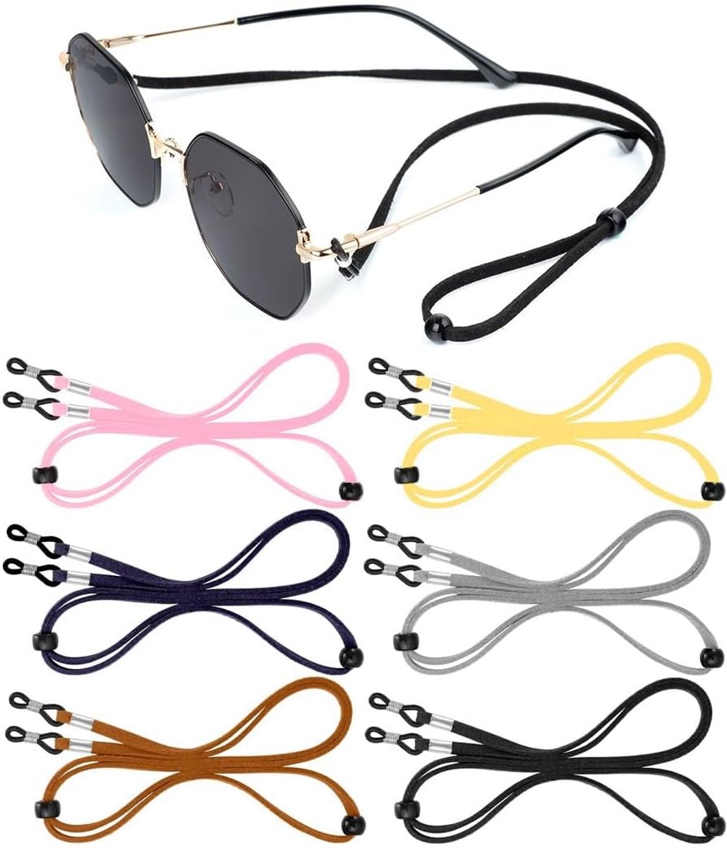 Brillenketting verstelbaar - meerkleurig - antislip - ideaal voor outdoorsporten - SnelShoppen