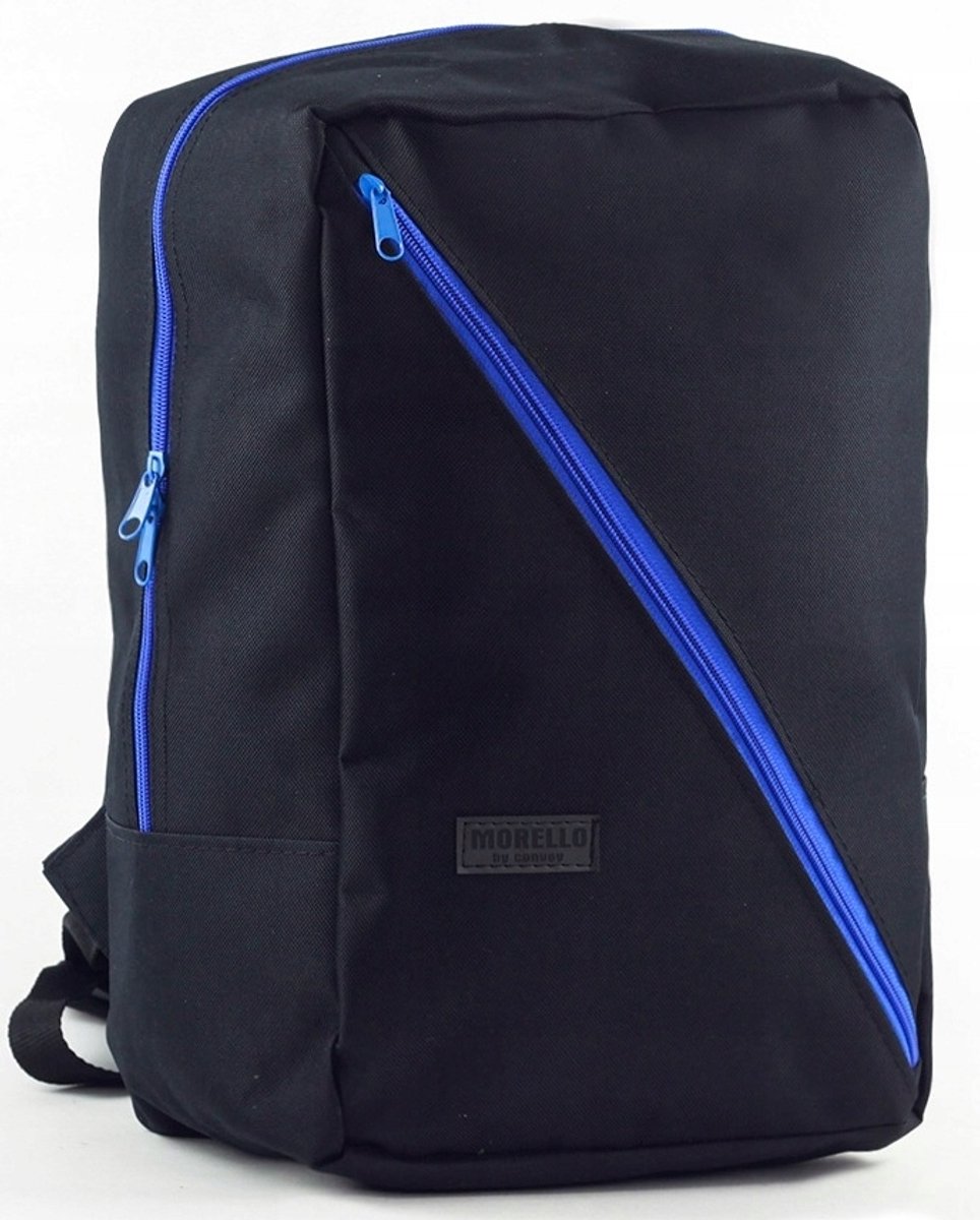 Merkloos handbagage rugzak 40x25x20cm, ideaal voor vliegreizen