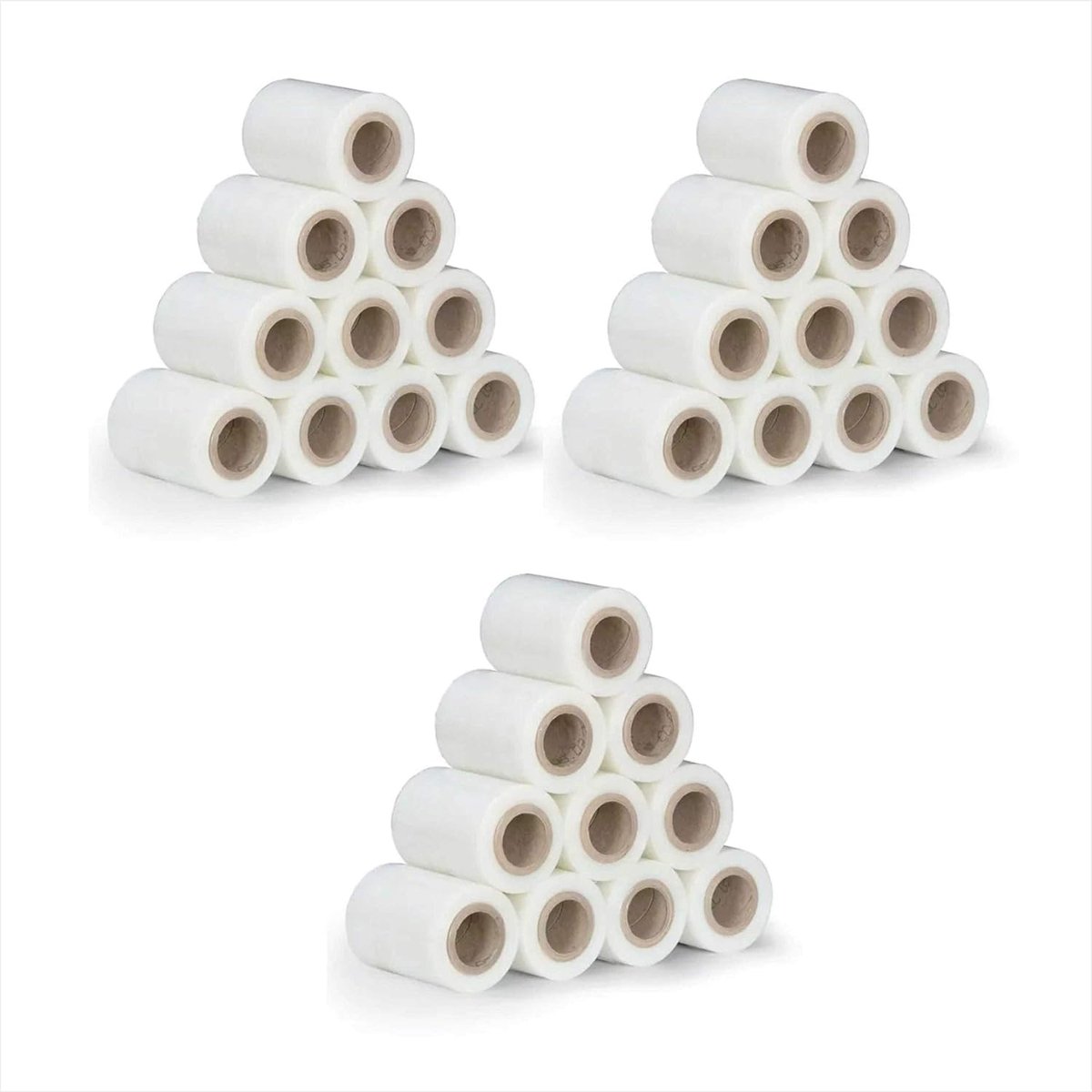 Mini stretch film 10 cm x 150 m - transparant - 5-laags - ideaal voor verpakken - ShopVlot