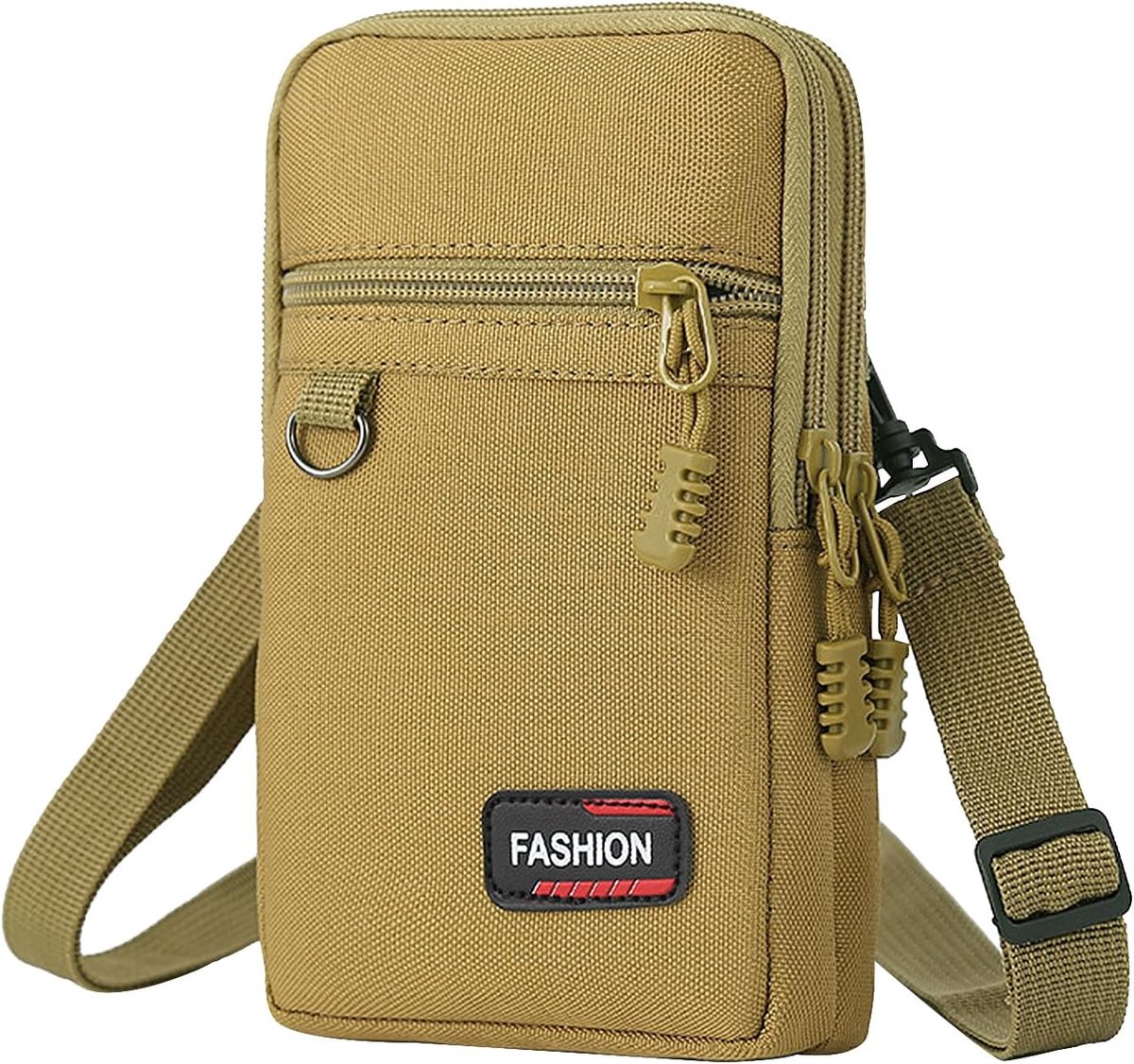 Mobiel hoesje 7.2 inch - Oxford stof - Schoudertas met haak - Ideaal voor onderweg - ShopVlot