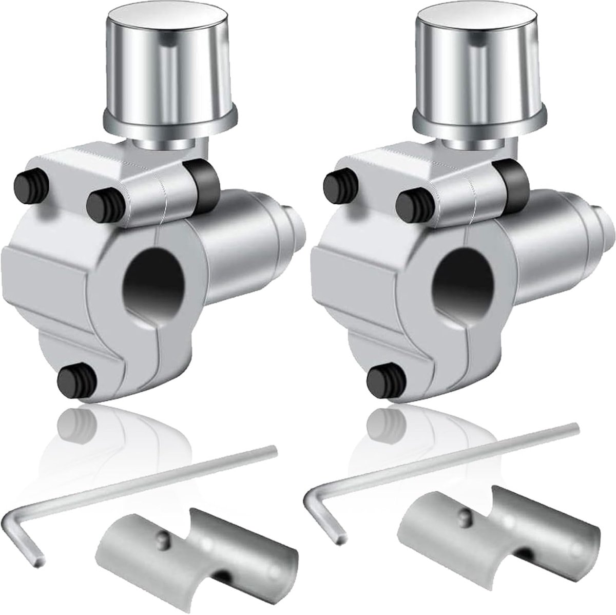 Drill Ventiel Sets 2pcs BPV-31 - Geschikt voor 1/4, 5/16, 3/8 inch slangen - Robuust en duurzaam - ShopVlot