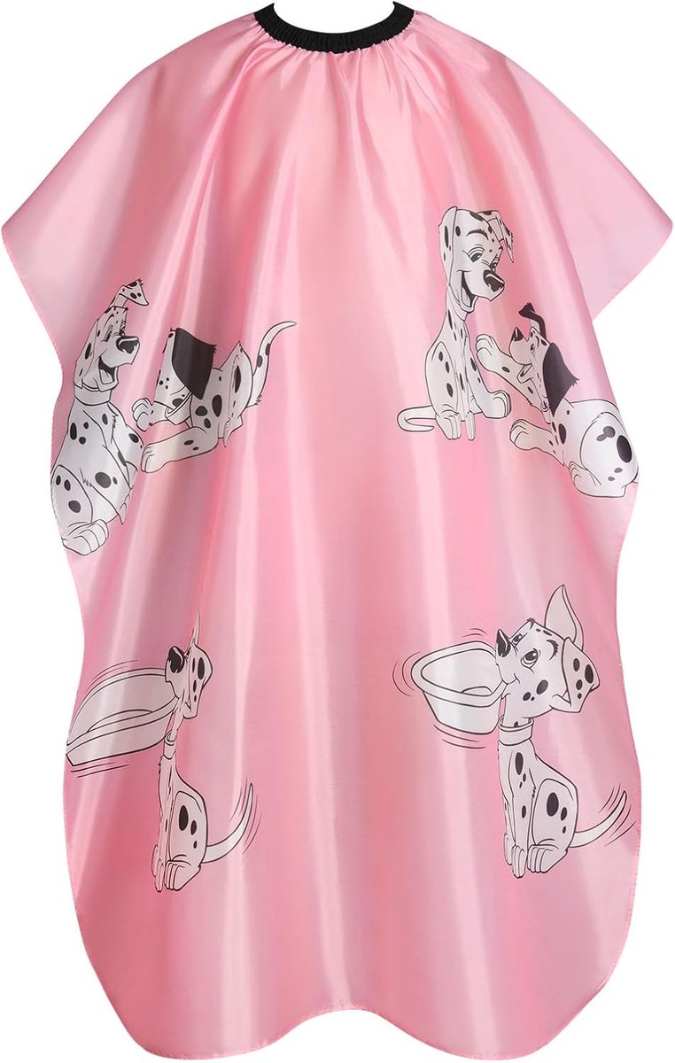 Kinderen kapperscape - roze puppy - professionele cape - ideaal voor kapperszaak - ShopVlot