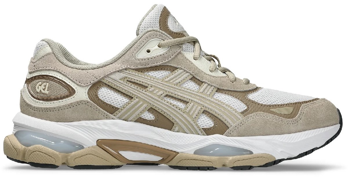 ASICS Gel-NYC 2.0 – White / Feather Grey – Unisex Sneakers – Maat 43,5