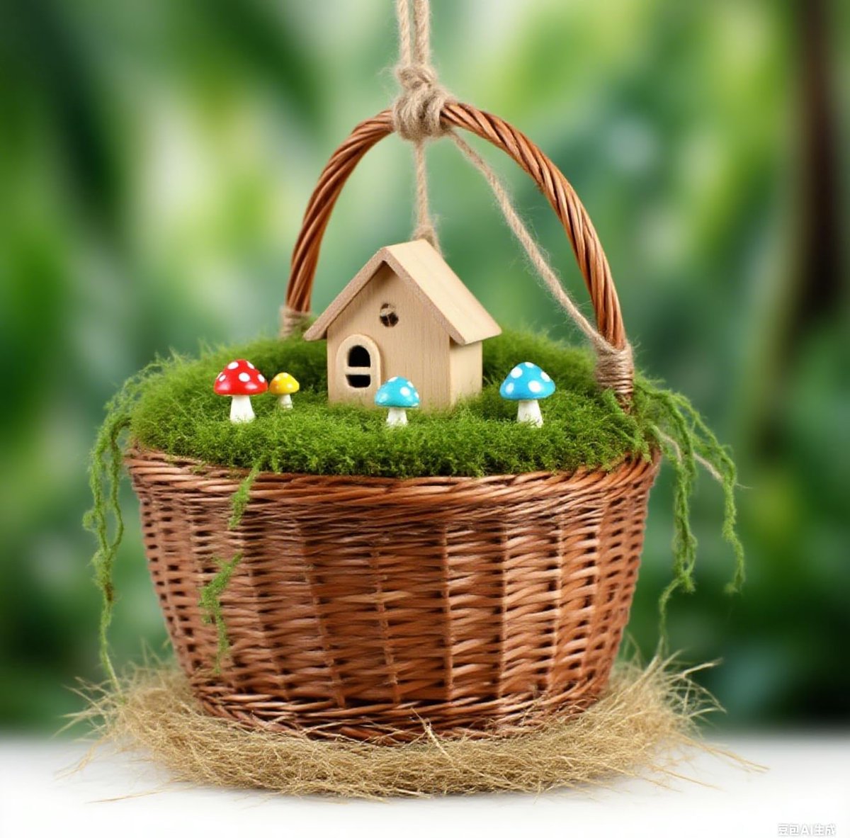 kunstmos voor decoratie - realistisch groen - onderhoudsvrij - perfect voor tafeldecoraties - SnelShoppen