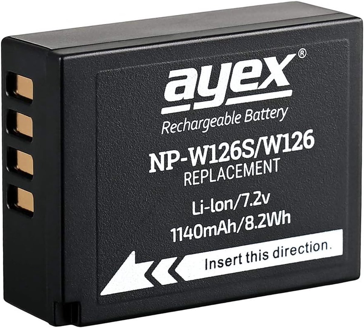 Batterij NP-W126S - 1140 mAh - Compatibel met Fujifilm camera's - Uitstekende prestaties - SnelShoppen