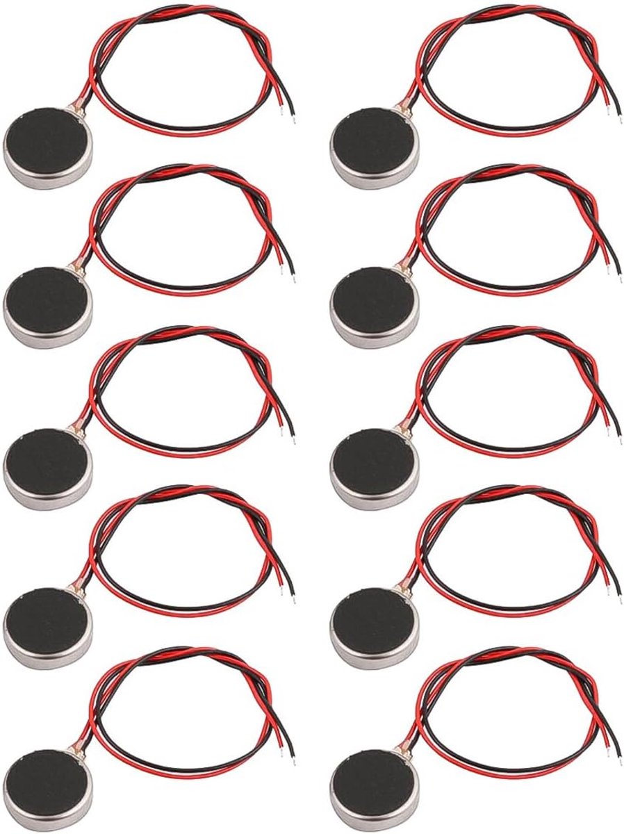 Vibratiemotor DC 3V 75mA - 12000RPM - Compact ontwerp - Ideaal voor mobiele apparaten - SnelShoppen