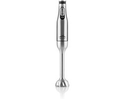 Hand Blender - Staafmixer Keukenmixer - Snel Ingrediënten Mixen - Krachtige DC Motor - 600 ml Container - Roestvrij Staal — afbeelding 2