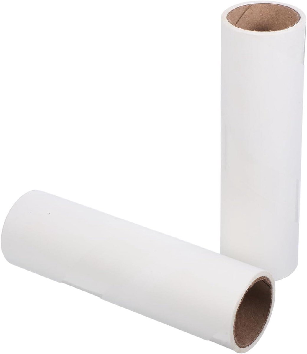 Pluisroller Navullingen - Kledingroller Heren - Kleding Reinigen - Extra Plakkerig - 16 x 4.7 x 4.7 cm - Wit