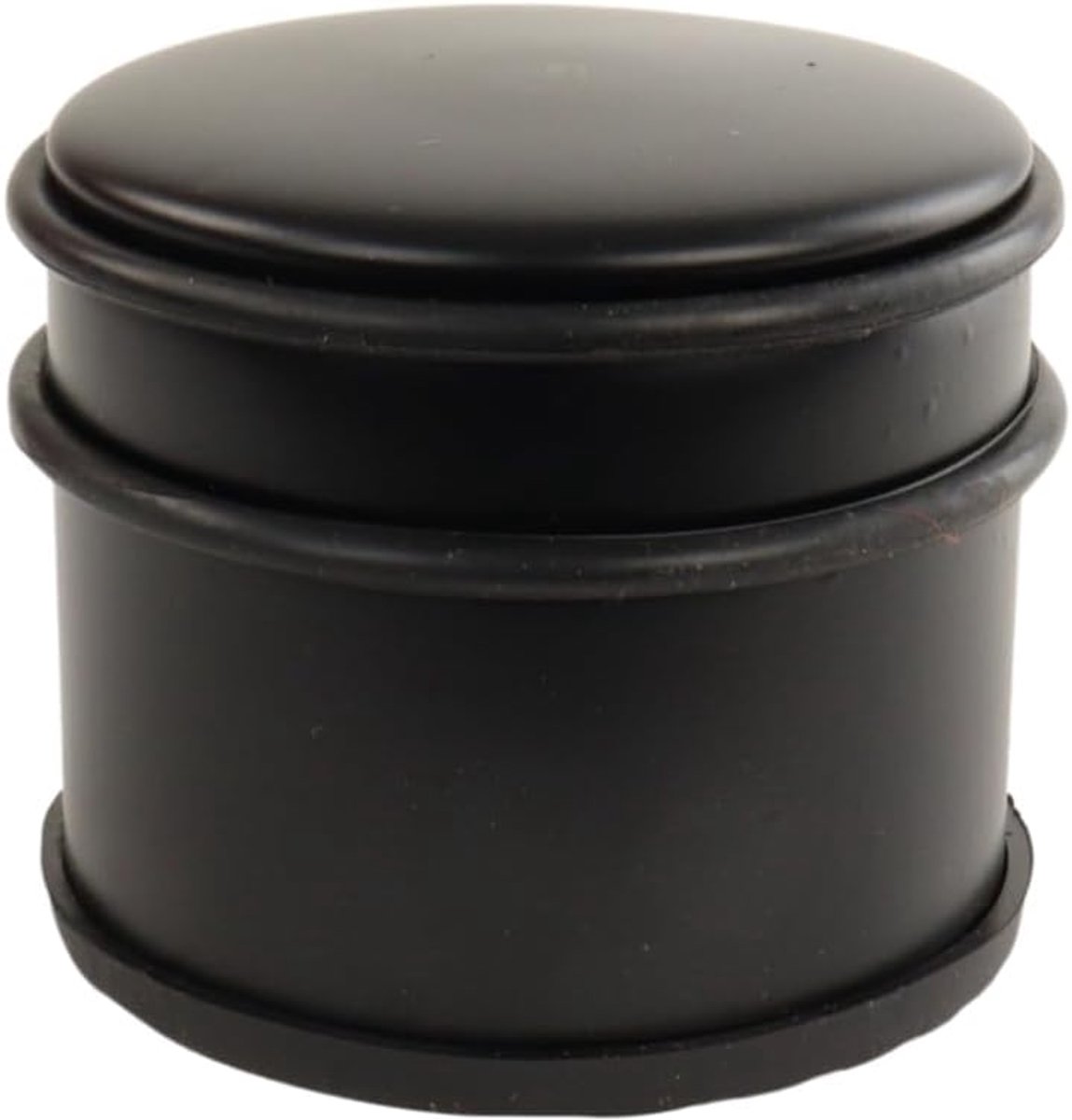 Deurstopper 9x7.5cm - Matte zwart - Coated metaal - Voorkomt deurbeweging - SnelShoppen