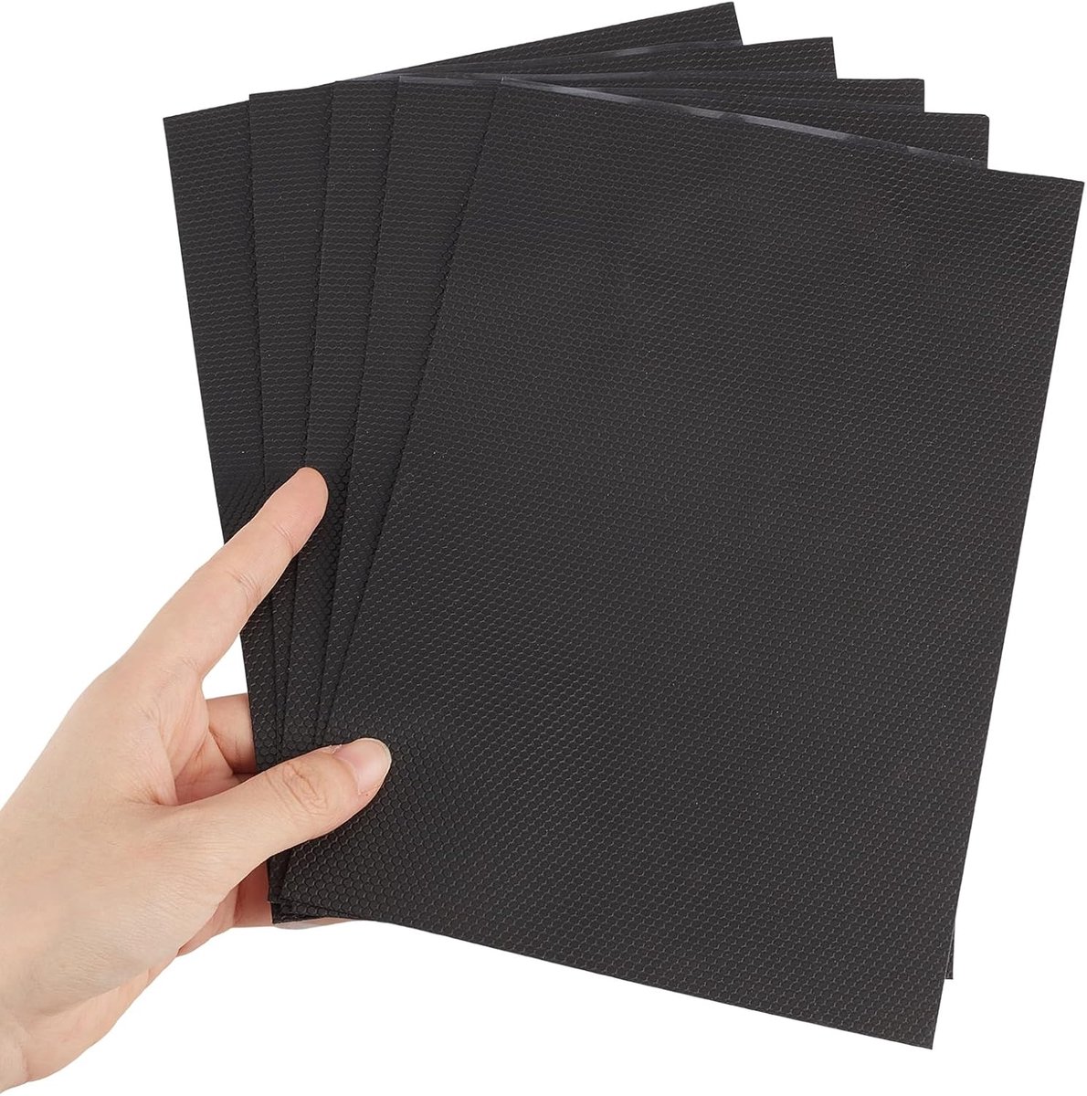 4 vellen antislip tape van rubber, 22,5 x 15 cm, sterk en duurzaam, voor handgrepen