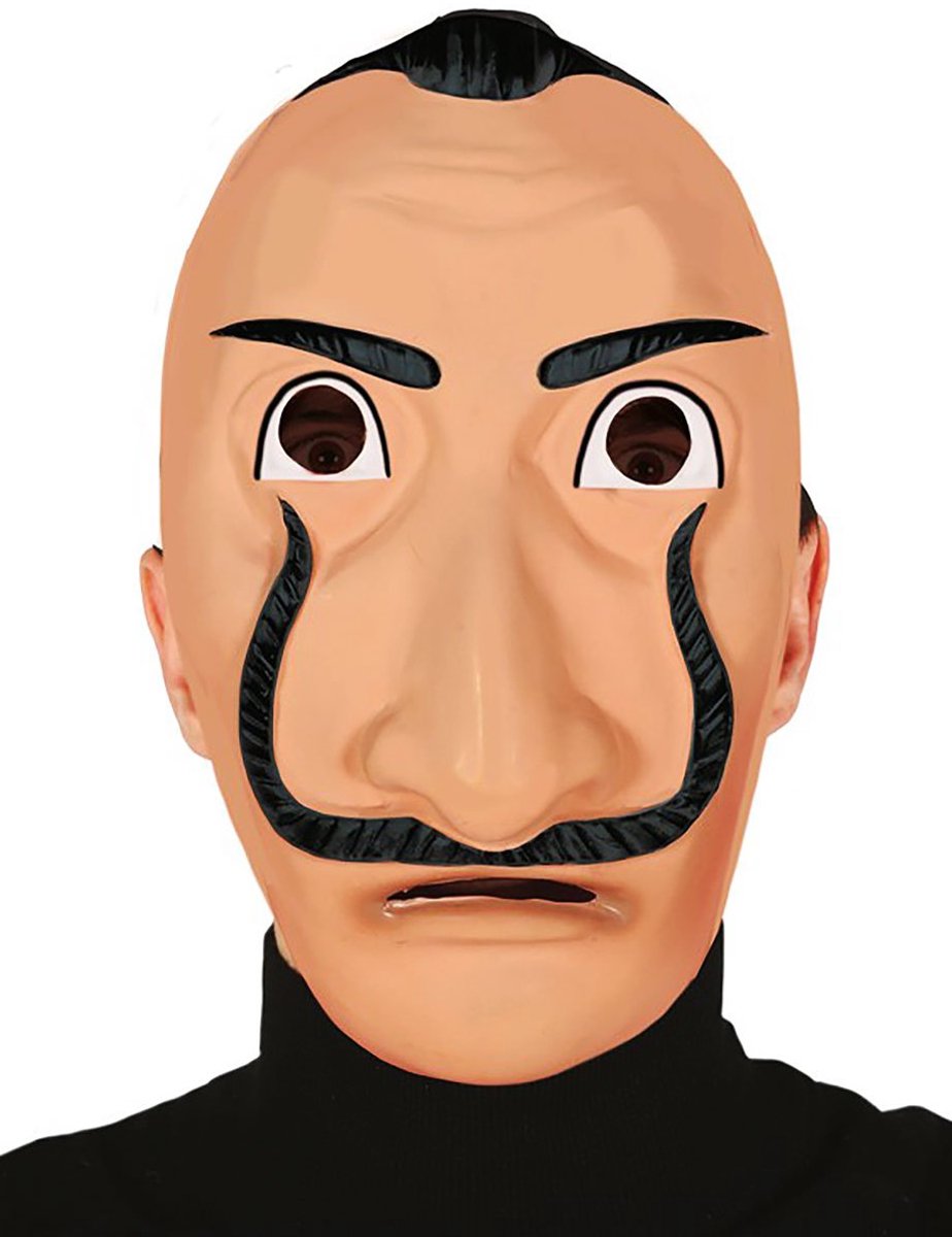 Salvador Dalí Masker - Halloween Carnaval Kostuum