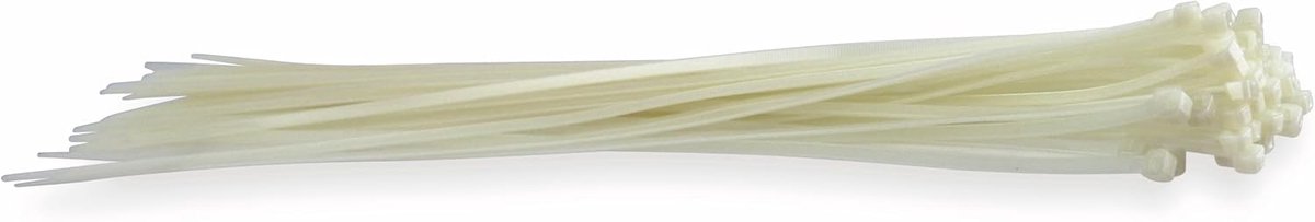 kabelbinders, 400/4,8 mm, naturel