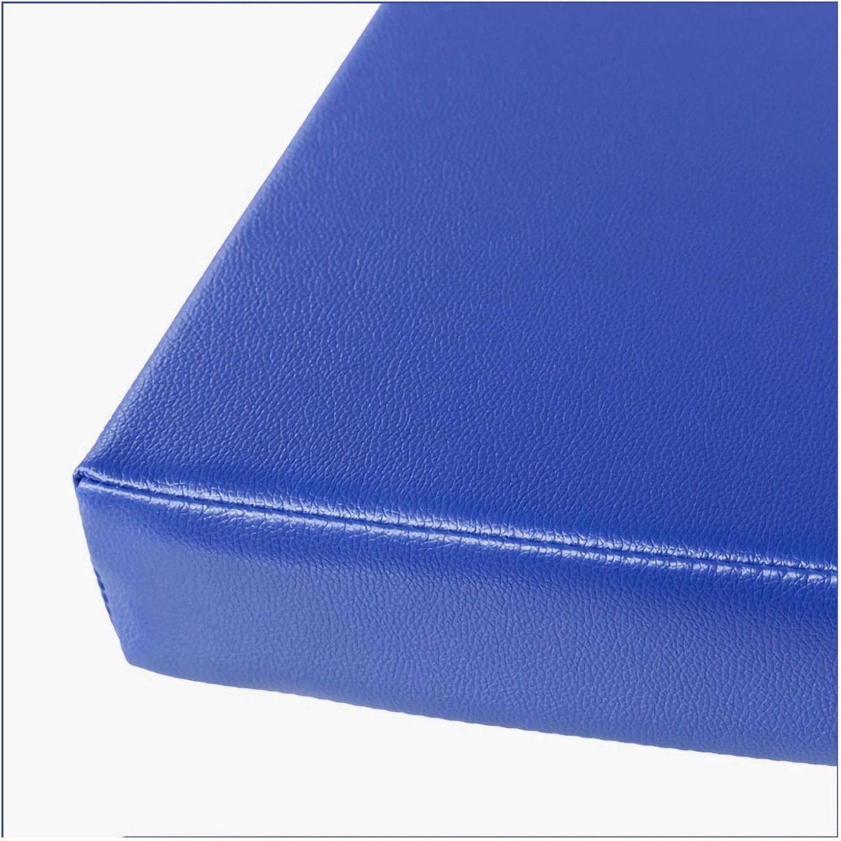 Wangk Tuinbank Outdoor Pad Vervanging Matras Reis Seat Pad Indoor Outdoor Vervanging Matras voor Tuin Outdoor Patio-Blauw 80×35×5cm
