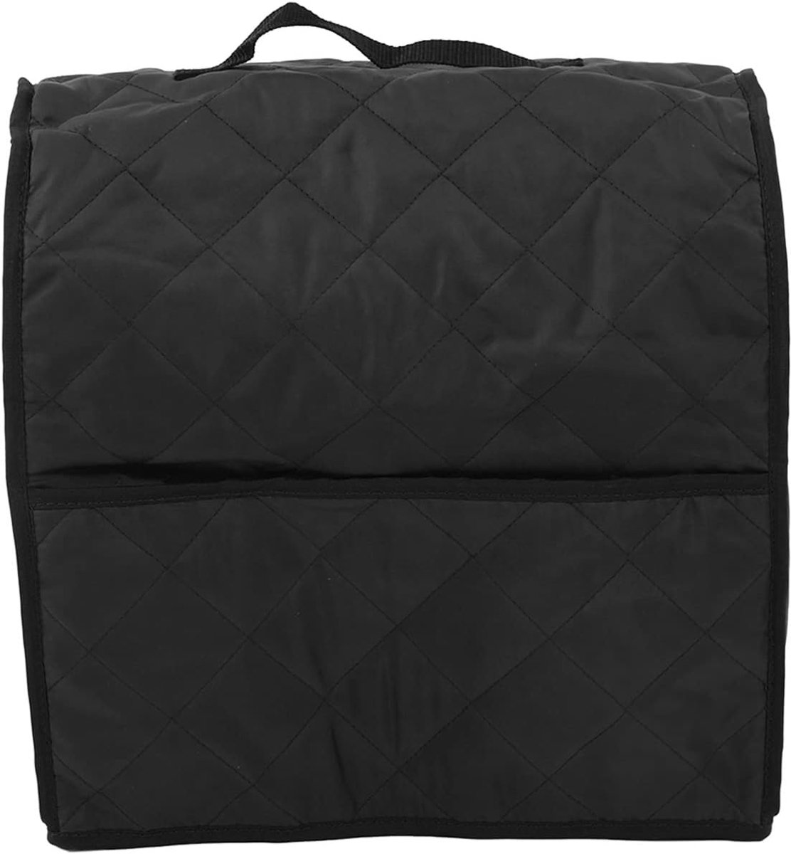 Mixer Cover, Beschermende Stofkap met Pocket Gemak Reiniging Keuken Apparaat Accessoires voor Keuken Mixer (zwart)