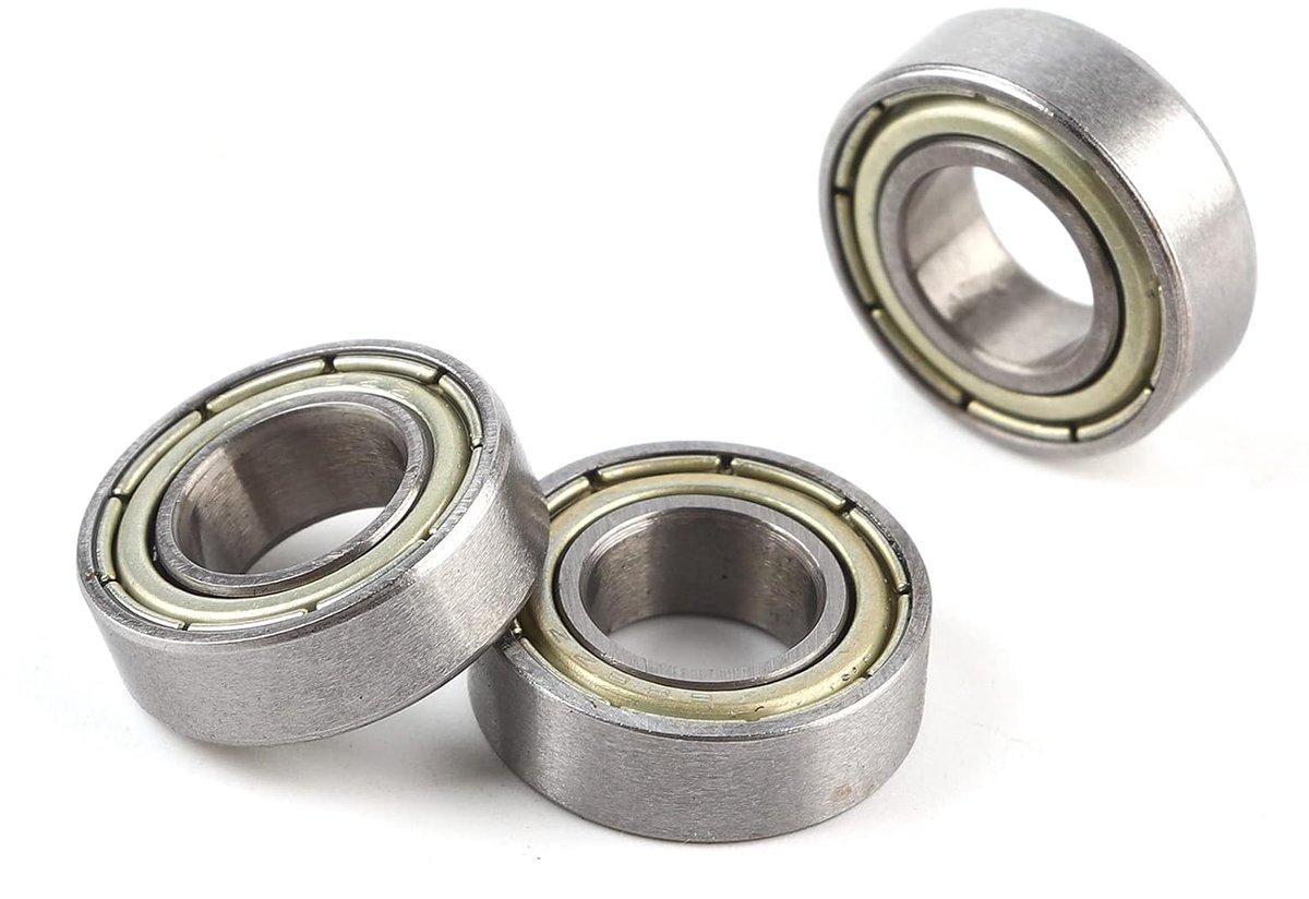 Lagers, Metalen Dubbel Afgeschermde Lagers, 8 x 16 x 5 mm, 10 Stuks, 688ZZ