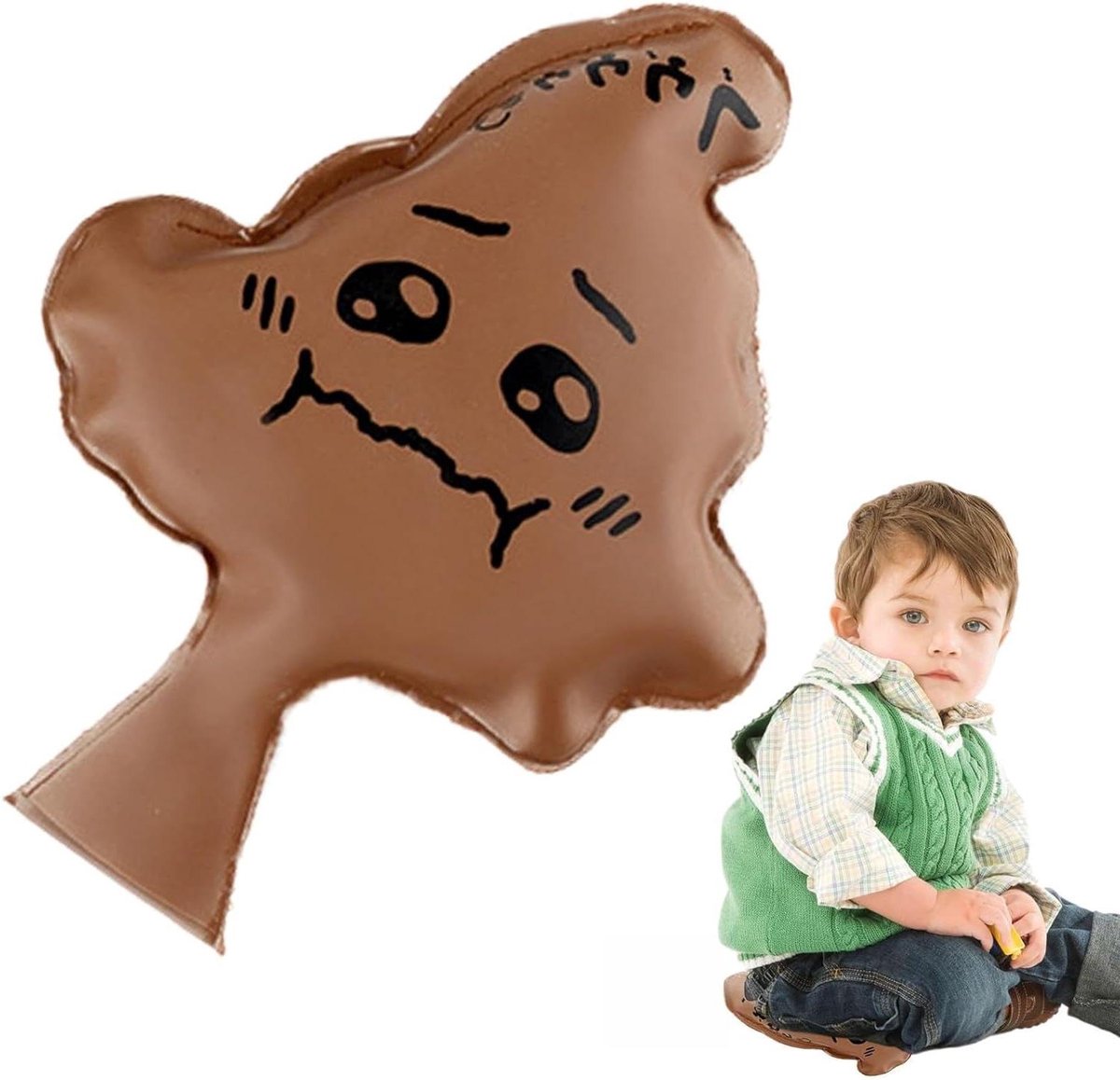 Fart Kussen - Grap Kussen - Feestjes Opvrolijken - Grappig Scheetgeluid - 14 x 11 cm - Niet gespecificeerd
