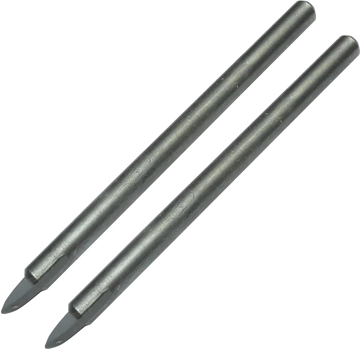 - C49221 - Set van 2 boren/glasboor Ø5mm voor tegels/keramiek/spiegel - cilinderschacht