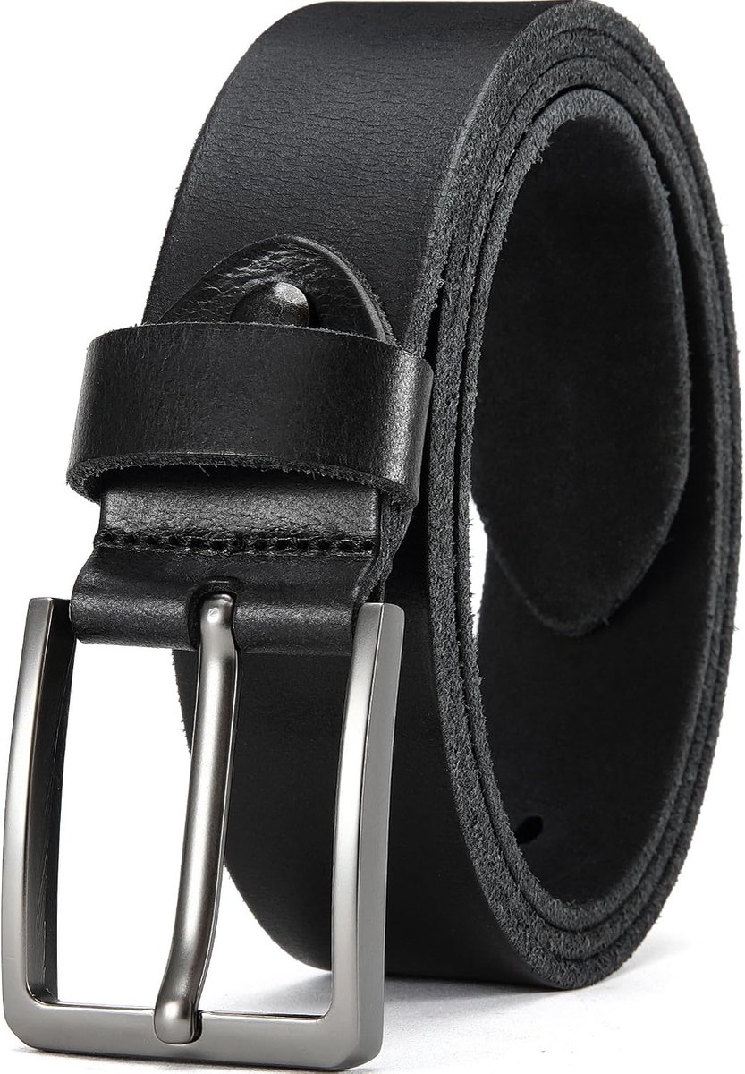 Gürtel Herren,Vollledergürtel Casual Arbeits,Cowboy Anzug Ledergürtel,Einstellbare Gürtel