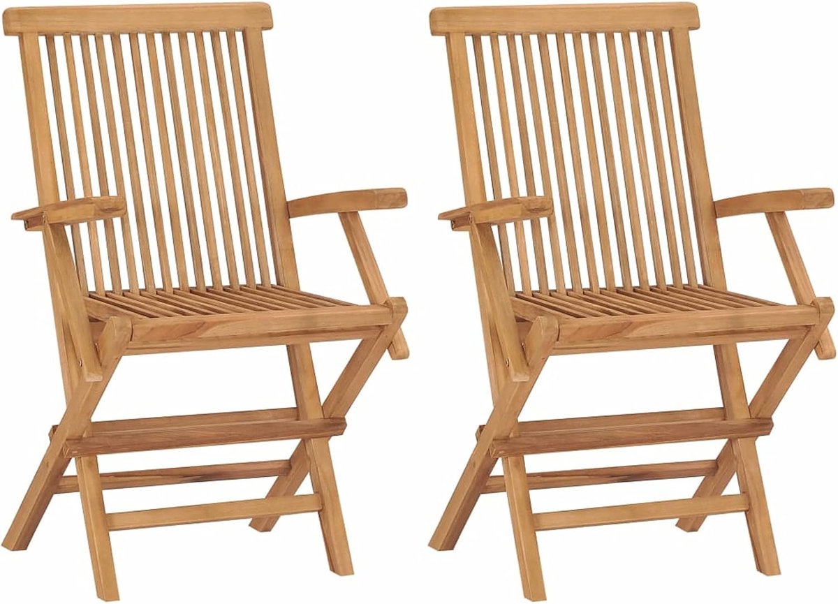 Opvouwbare tuinstoelen 2 stuks tuinstoelen klapstoelen tuinstoel klapstoel balkonstoel tuinstoel balkonstoelen klapstoel balkon tuin terras massief hout teak