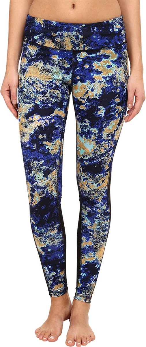 Leggings Cosmo Printed w/Mesh Panel
