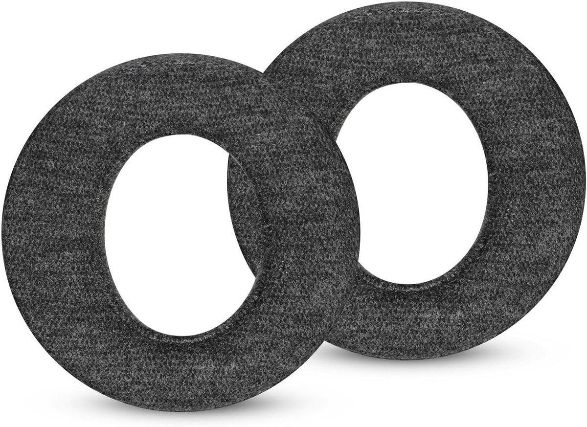 Oorkussens Vervanging - Oortelefoon Covers - Geluid Isoleren - Zacht en Glad - 90x90x30mm - Zwart