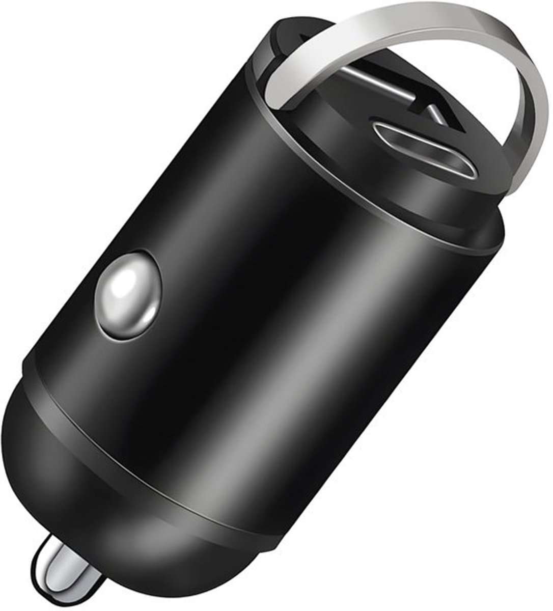 Mini metalen auto-opladeradapter, 30W mini-snellader voor autotelefoon, metalen USB-oplader met sigarettenaansteker, dubbele USB-autolader, universele accessoires voor auto-interieurdecoratie