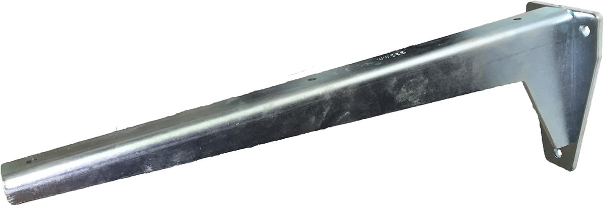 Plankdrager voor zware lasten - L-profiel 380 mm - gegalvaniseerd staal - ideaal voor stevige planken - ShopVlot