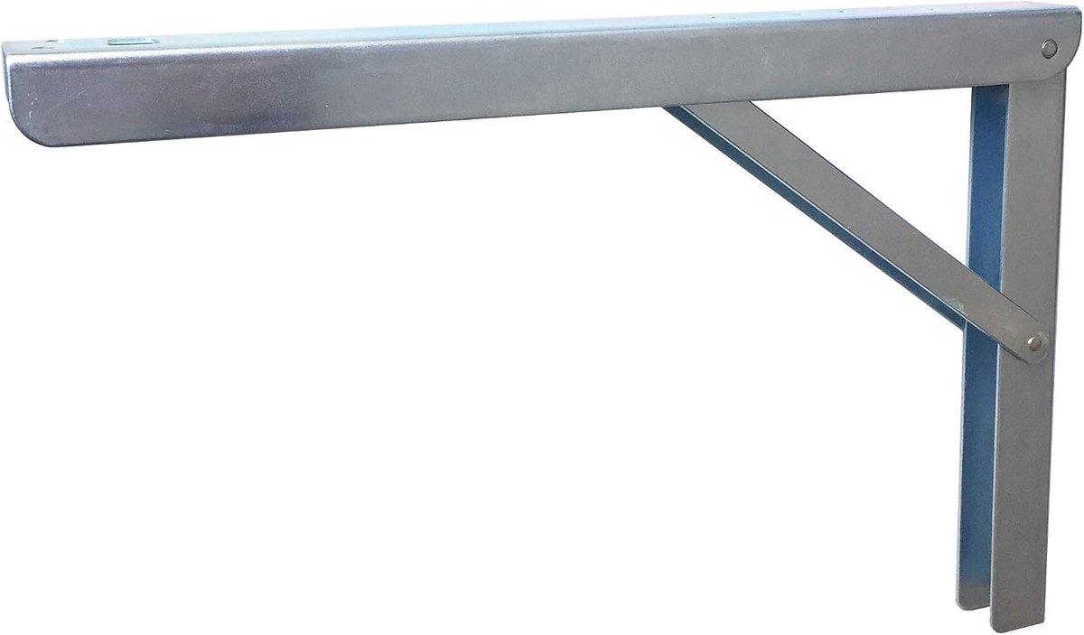 Vouwconsole 300 mm - gegalvaniseerd staal - verstelbaar - ideaal voor extra opbergruimte - ShopVlot
