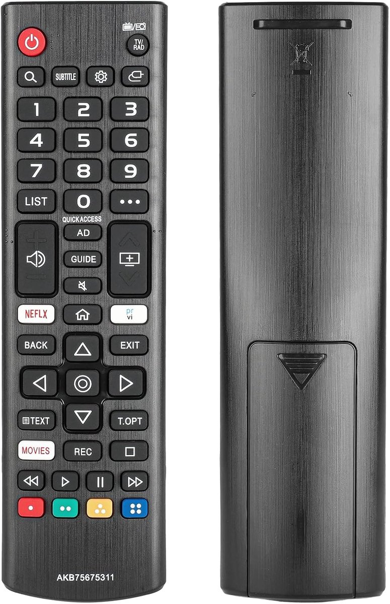Afstandsbediening voor LG Smart LED TV - Vervangende controller - Met Netflix en Prime Video toetsen - ShopVlot