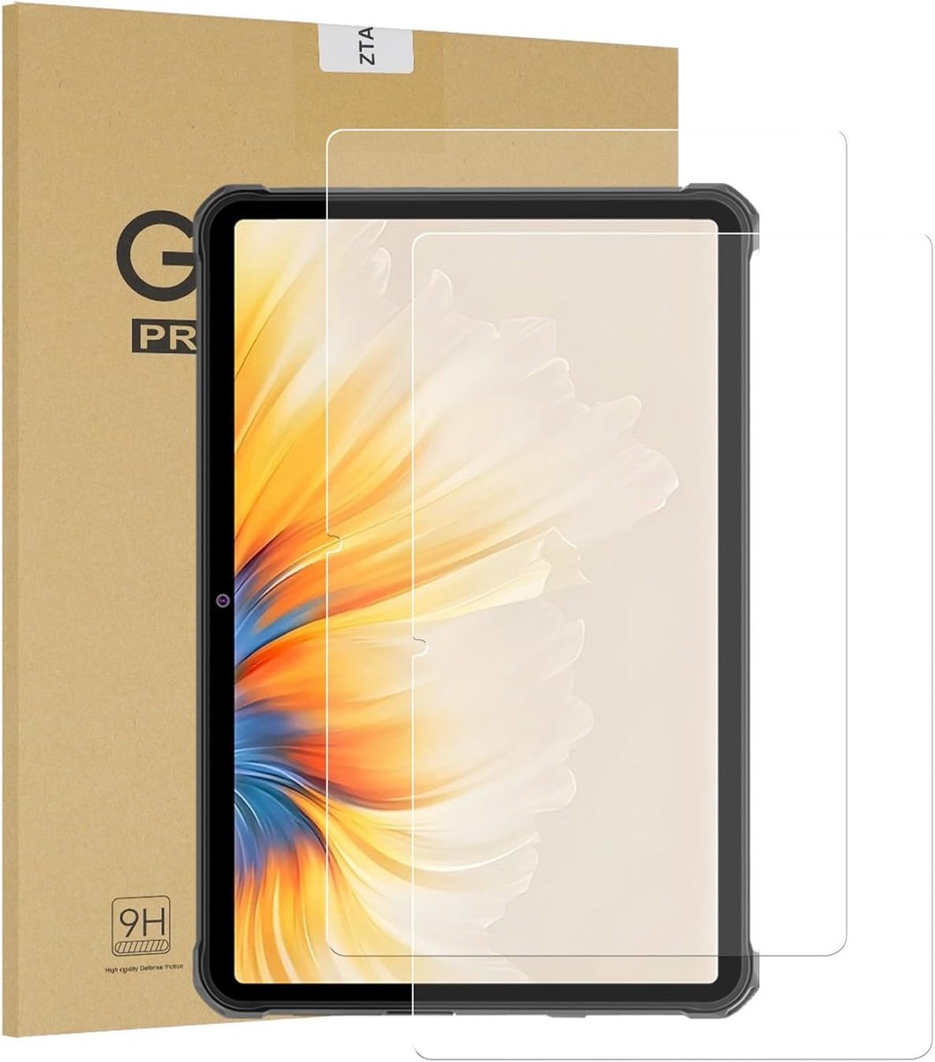 Screenprotector Hotwav R7/R8 10.1 inch - Tempered Glass - Ultrahelder - Eenvoudige installatie - ShopVlot