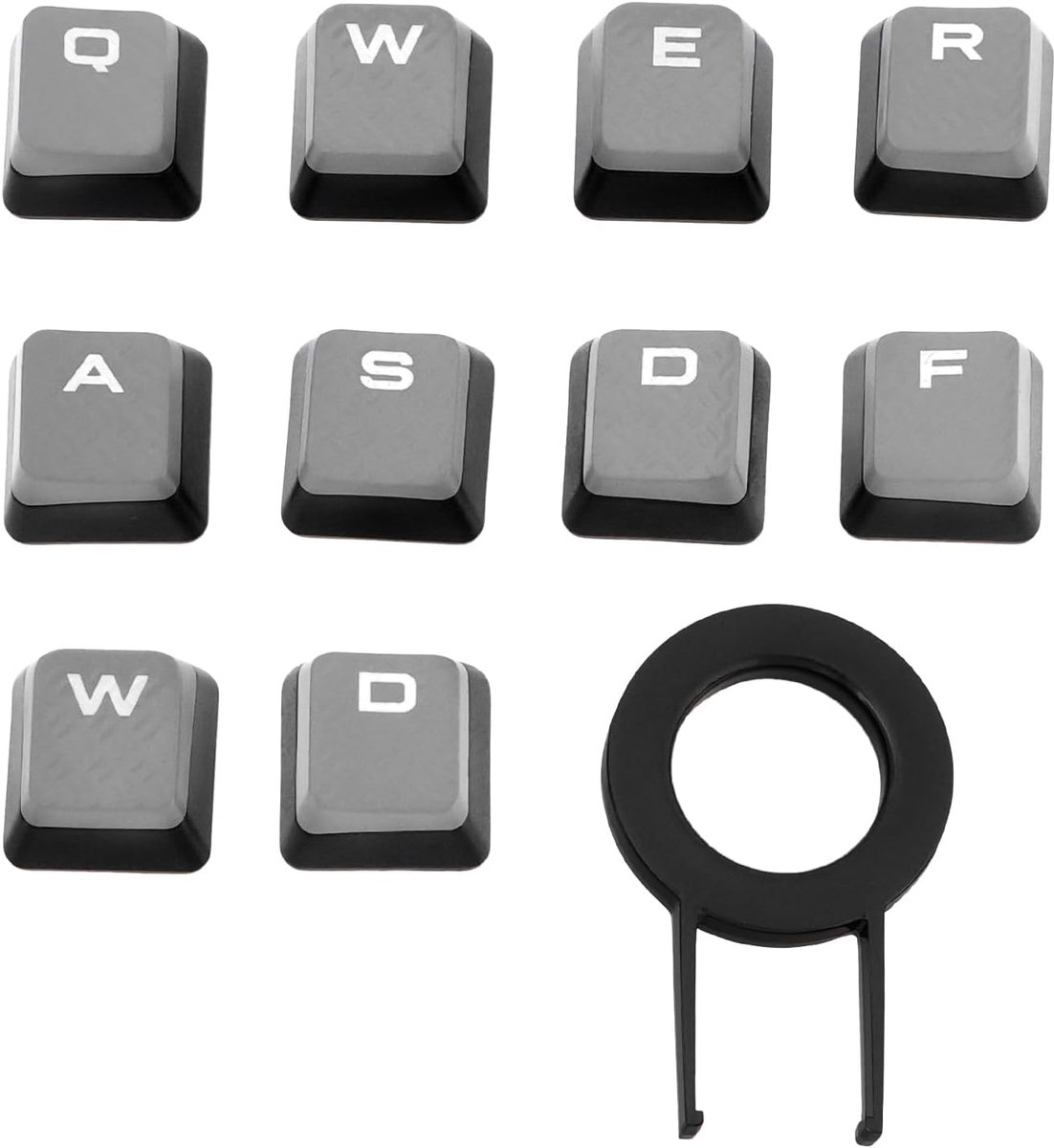 Toetsenbordtoetsen set 10 toetsen - grijs - compatibel met Corsair K70 K95 K65 - voor unieke uitstraling - ShopVlot