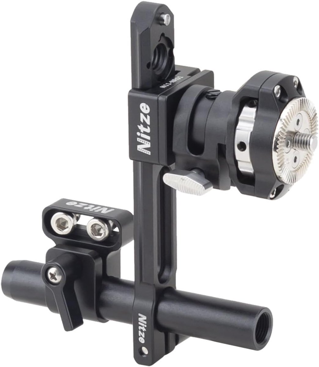 EVF-bevestiging met Quick Release NATO-klem - ARRI rozetmontage - 205° draaibaar - Geschikt voor elektronische zoeker - ShopVlot