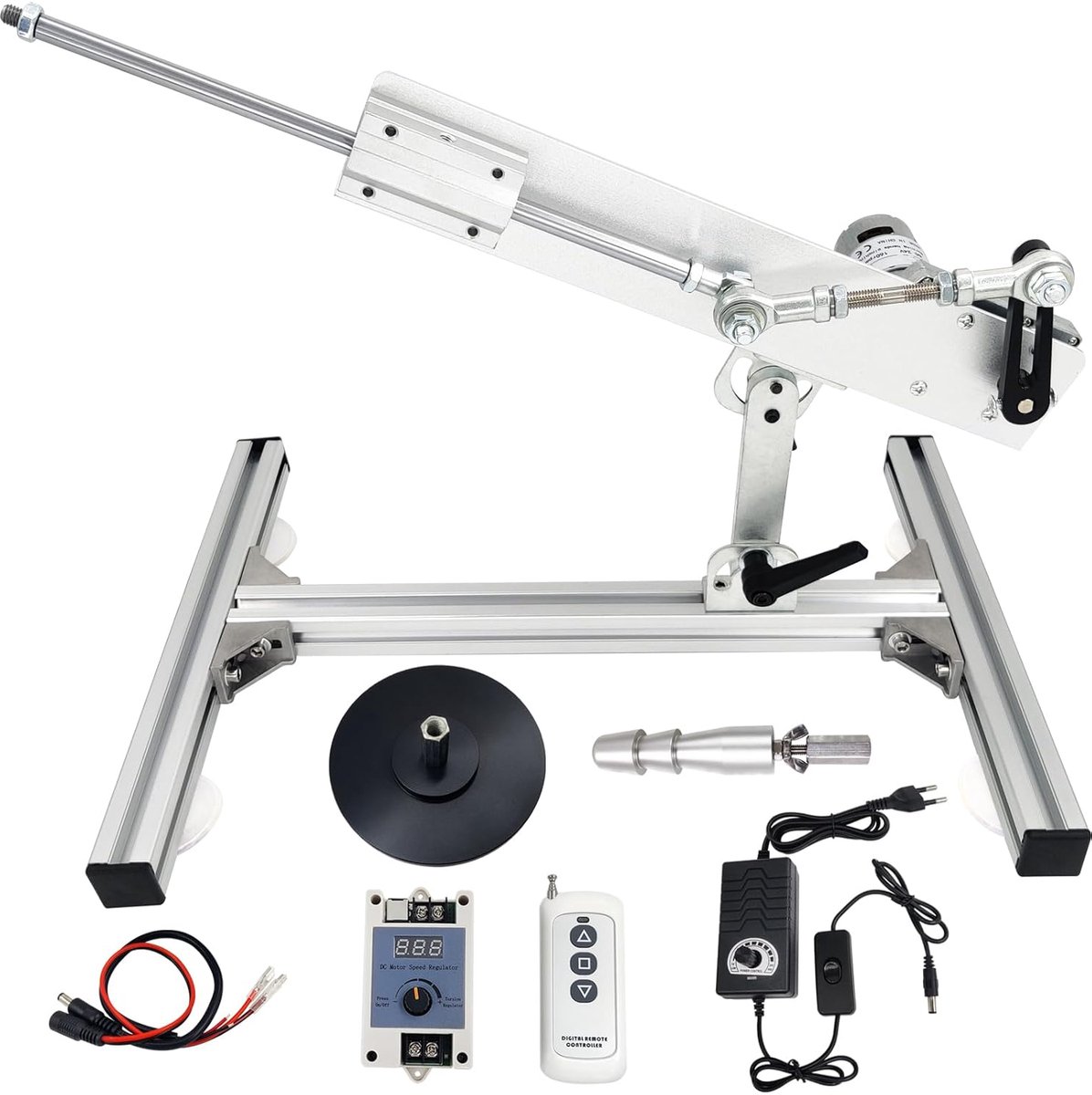 Lineaire actuator 3-15 cm - DC 24V motor - 160 RPM snelheid - ideaal voor automatisering - ShopVlot
