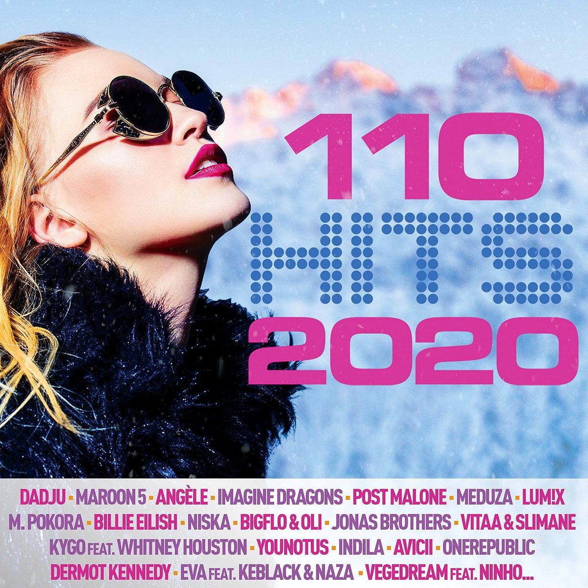 Hitcompilatie 110 Hits 2020 - Muziek CD - Populaire nummers - Perfect voor feestjes - ShopVlot
