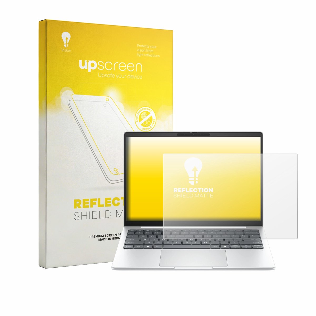upscreen - Screenprotector voor HP EliteBook 8 G1a 13" - Folie Beschermfolie anti glare matte