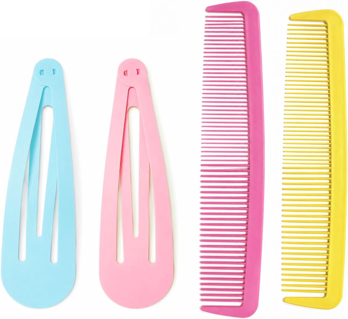 Reuzenkammen set 38 cm - brede tanden - 2 grote kleuren - ideaal voor cosplay - ShopVlot
