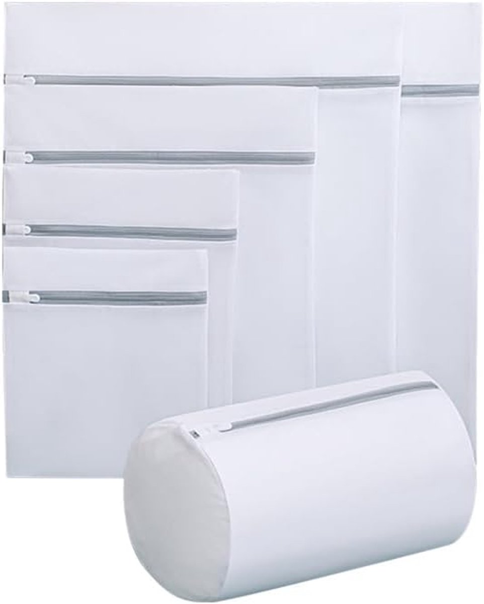 Wasnet voor wasmachine - 4 stuks - Veilig met rits - Bescherming voor delicate kleding - SnelShoppen