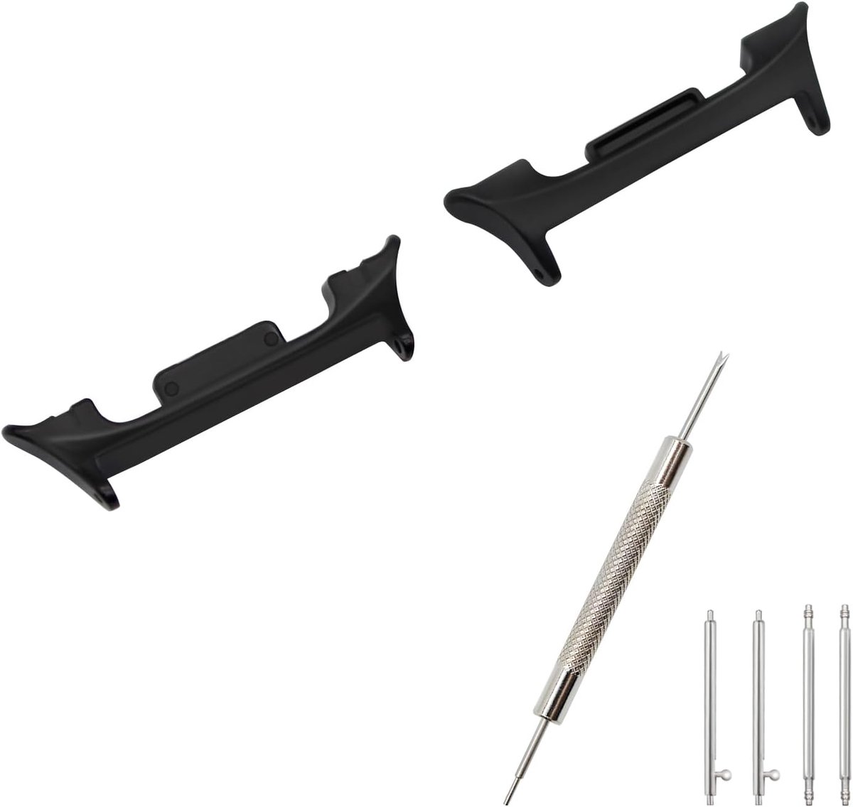 Horloge Adapter 22mm RVS - Compatibel met Samsung Galaxy Watch 8 - Connector voor metalen armband - SnelShoppen